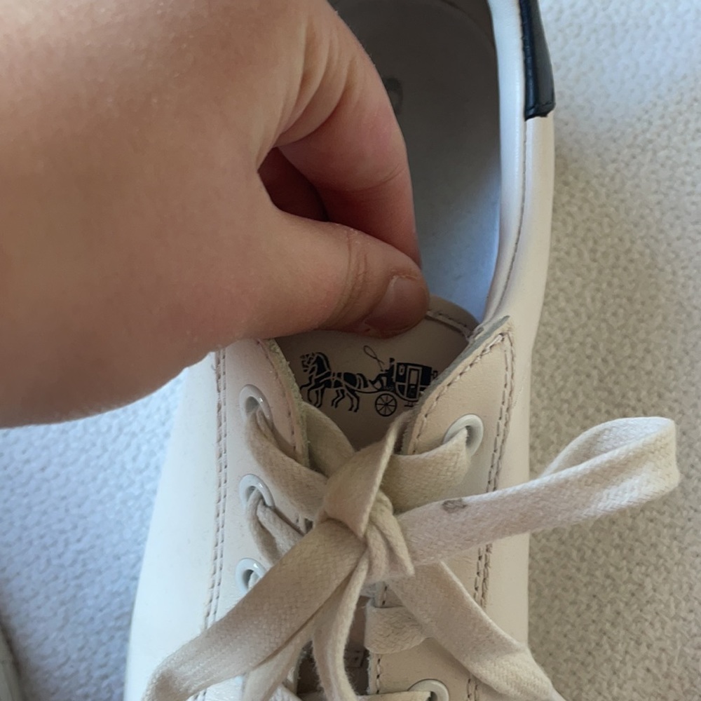 Coach Leather Sneakers - Picture 4 of 6